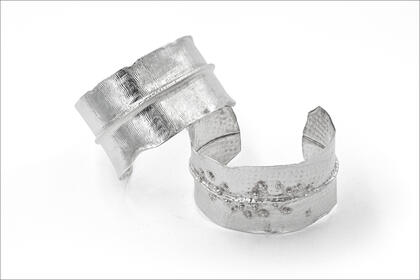 Glimp.silver cuff