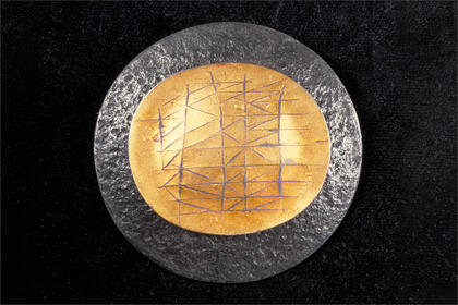 LewtonBrain.gold hatch circle
