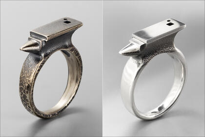 Vanaria.anvil rings