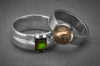 Baird.silver rings