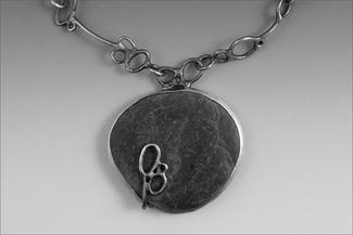 Baird.pebble necklace