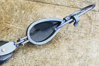 Boyd.back of saddle earrings