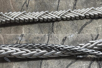 Cheminee.Two Silver Chains