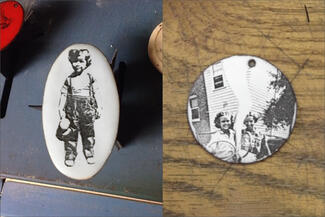 Conroy.enamel portraits