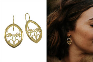 Cooke.marque earrings