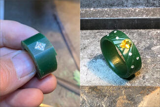 Dailing.square and round rings
