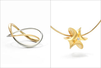Good.gold anticlastic forms