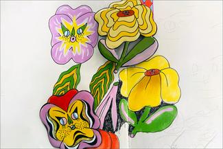 Guillaume.Enamel Flowers and Drawings