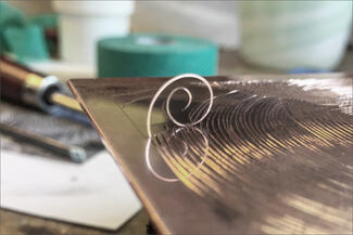 James.engraving curl