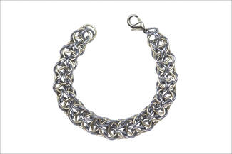 Karon.dark silver bracelet