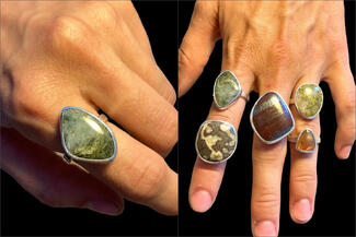 Keast.cab oblong lots of rings