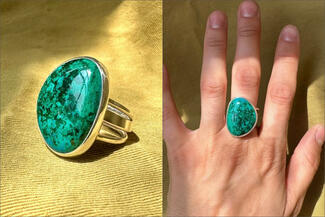 Keast.green cab ring