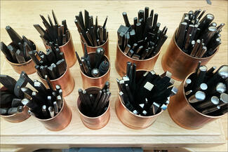 Lazure.lots of chasing tools