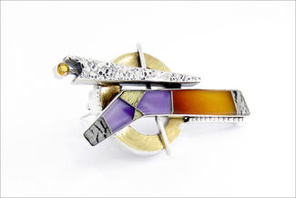 McKeown.silver brooch