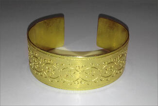 New.brass cuff