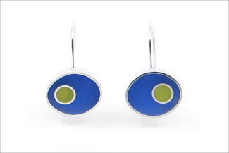 New.one resin earring pair