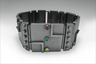 Pabon.Bracelet with tube settings