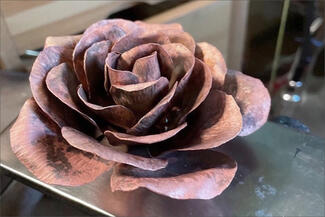 Pastel.Forged Rose