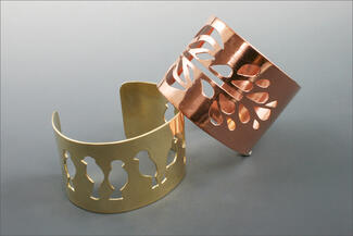 Pastel.pierced cuffs