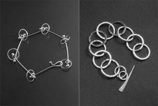 Raskin.Two Silver Bracelets