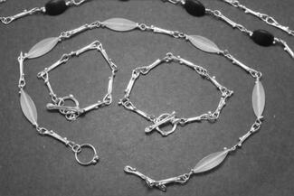 Raskin.Silver Bead Jewelry