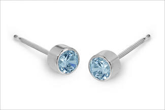Raskin.Blue Studs