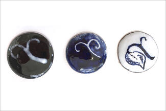 Wells.Blue Circle Enamel Samples