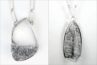 Wells.enamel wire pendants