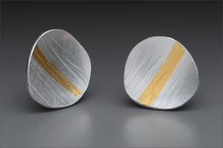 Werger.light silver with gold stripe