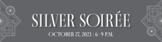 Silver Soiree event banner