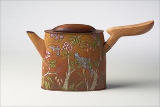 da Silva.brown teapot