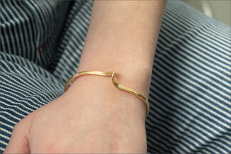 Ita.brass cuff