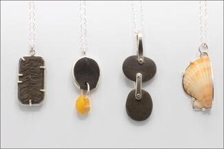 Beach Pebble Pendants 