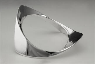 Leblanc.silver triangular bracelet