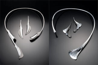 Leblanc.forged necklace and earring sets