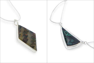 New.diamond and triangle shaped bezels