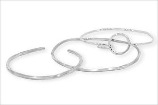New.three silver bracelets