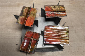 Pastel.fold formed enamel