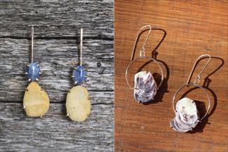 Pengelley.multip stone drop earrings
