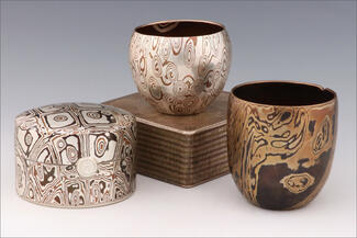 Wolf.mokume samples 