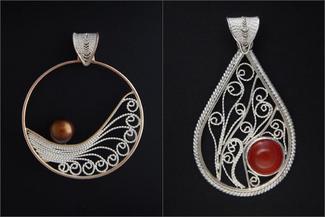 Fine hot sale filigree jewelry